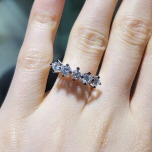 Pırlanta 0,91 Ct Beştaş Yüzük YZ10758