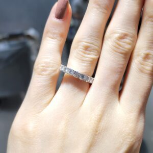 Pırlanta 1,13 Ct Yarımtur Yüzük YZ10498