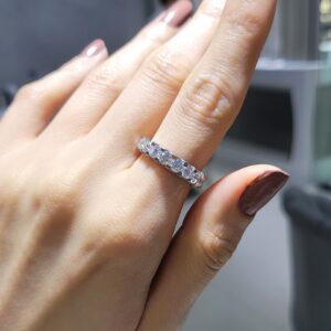 Pırlanta 1,50 Ct Yarımtur Yüzük YZ10163