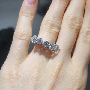 Pırlanta 2,35 Ct GIA Sertifikalı Beştaş Yüzük YZ10873