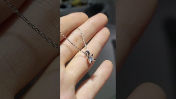 0.28 Ct HRD-Certified Solitaire Diamond Necklace product video
