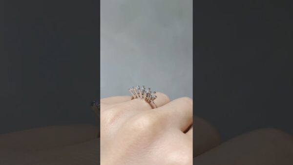 0.33 Ct Five-Stone Diamond Ring product video