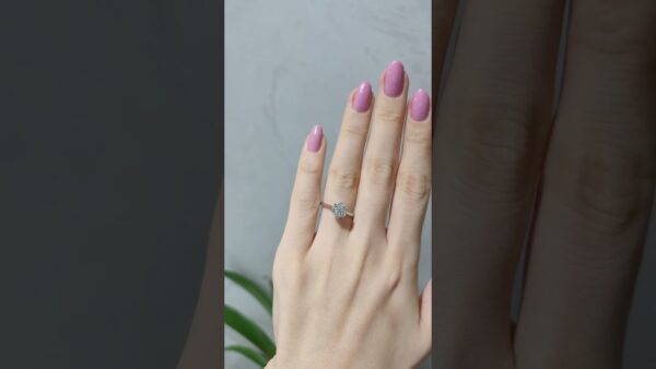 0.45 Ct Floral Diamond Ring product video