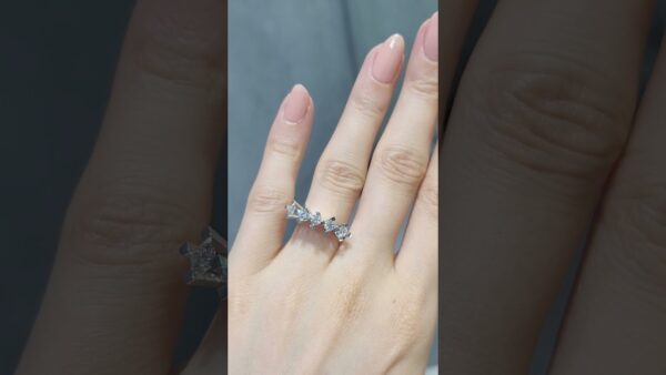 0.71 Ct Five-Stone Diamond Ring product video
