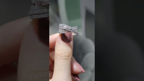 0.92 Ct Fancy Baguette Diamond Ring product video