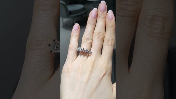 1.10 Ct Five-Stone Diamond Ring product video