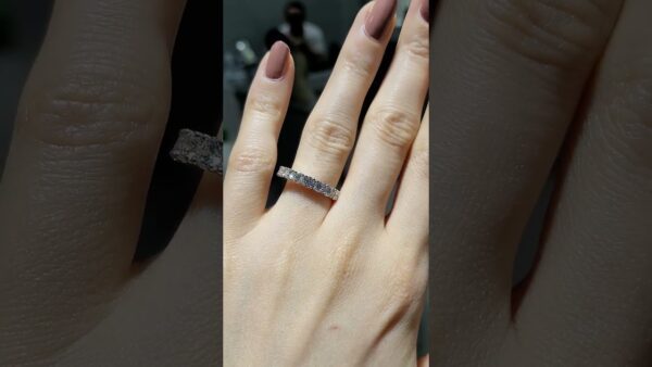 1.13 Ct Half-Eternity Diamond Ring product video