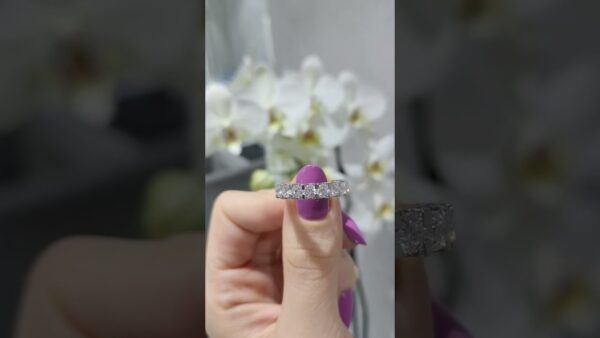 1.51 Ct Half-Eternity Diamond Ring product video