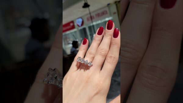 3.03 Ct GIA-Certified Five-Stone Diamond Ring product video
