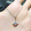 Pırlanta 0,23 Ct Yıldız Kolye KL02734