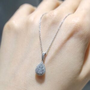Pırlanta 0,31 Ct Damla Coronet Kolye KL02933