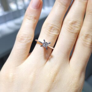 Pırlanta 0,40 Ct GIA Sertifikalı Tektaş YZ10751