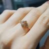 Pırlanta 0,52 Ct Pırlnta & Morganit Yüzük KR00980