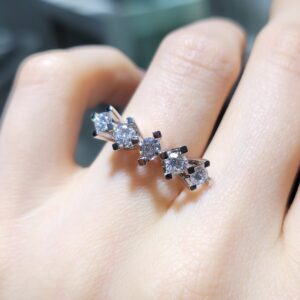 Pırlanta 0,83 Ct Beştaş Yüzük YZ10863