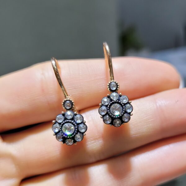 Pırlanta 0,89 Ct Elmas Küpe KR00977
