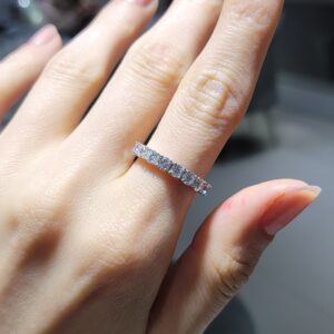 Pırlanta 1,01 Ct Tel Tırnak Yarımtur Yüzük YZ10772