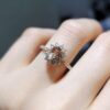 Pırlanta 1,18 Ct Pırlanta & Morganit Yüzük KR00981