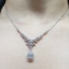 Pırlanta 1,31 Ct Baget Kolye KR00984