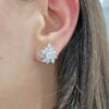 Pırlanta 1,86 Ct Markiz Kesim Küpe KR00985