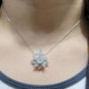 Pırlanta 2,34 Ct Markiz Kesim Kolye KR00986
