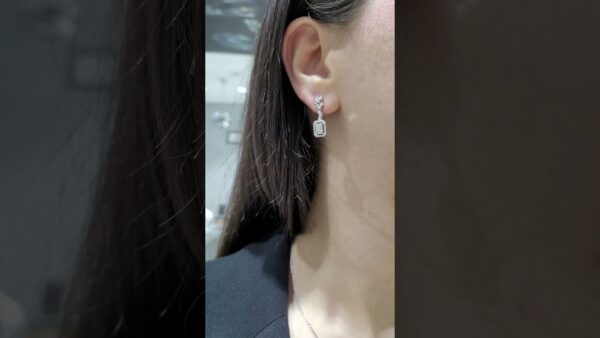 Pırlanta 1,31 Ct Baget Kolye ürün videosu