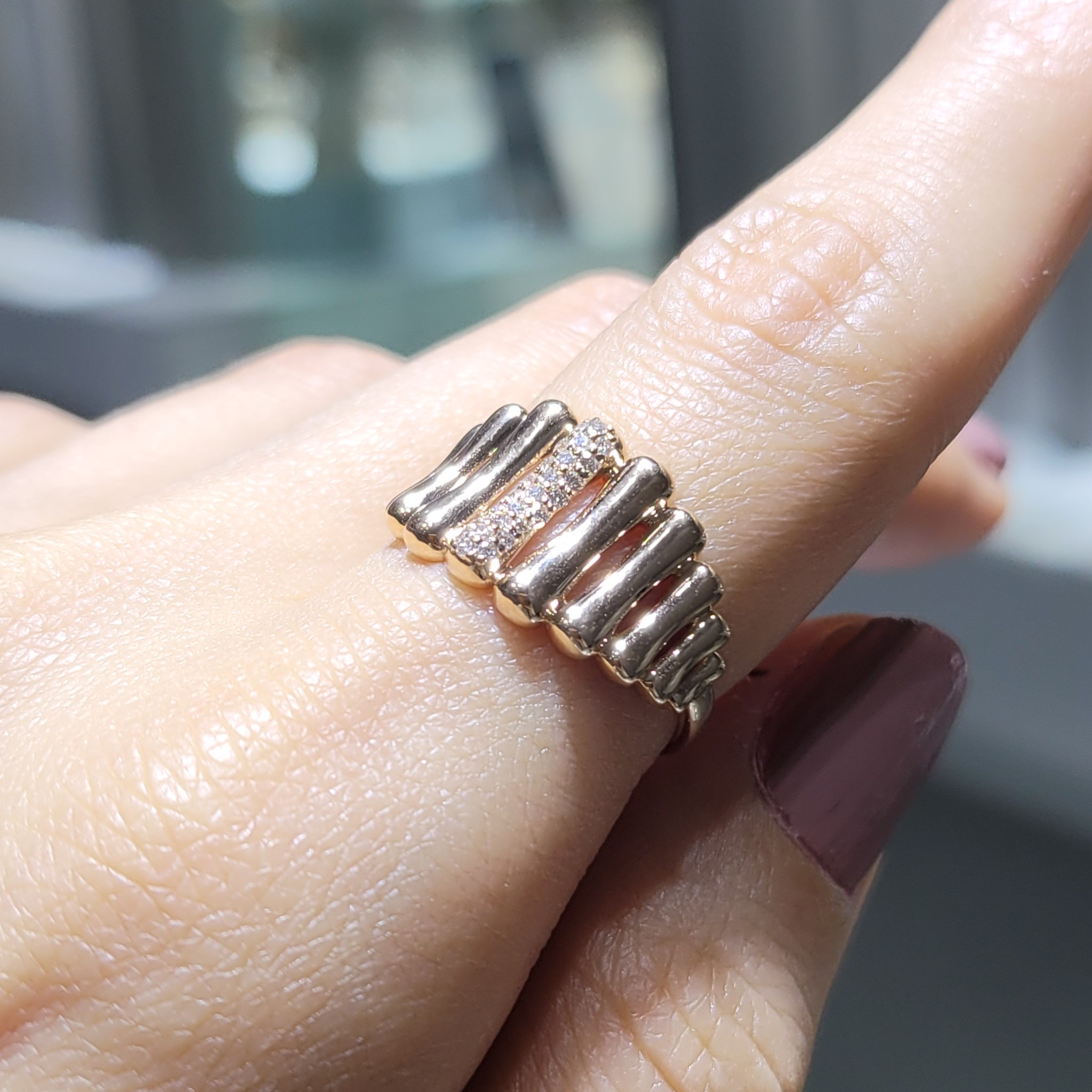 Pırlanta 0,12 Ct Yüzük YZ10980-2