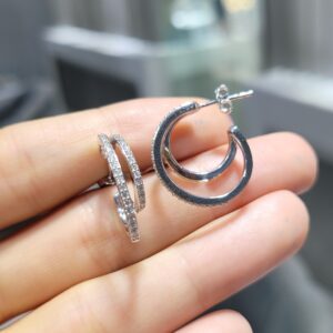 Pırlanta 0,63 Ct Küpe KP03120