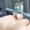 Pırlanta 0,80 Ct D Renk GIA Sertifikalı Tektaş Yüzük YZ10964-2
