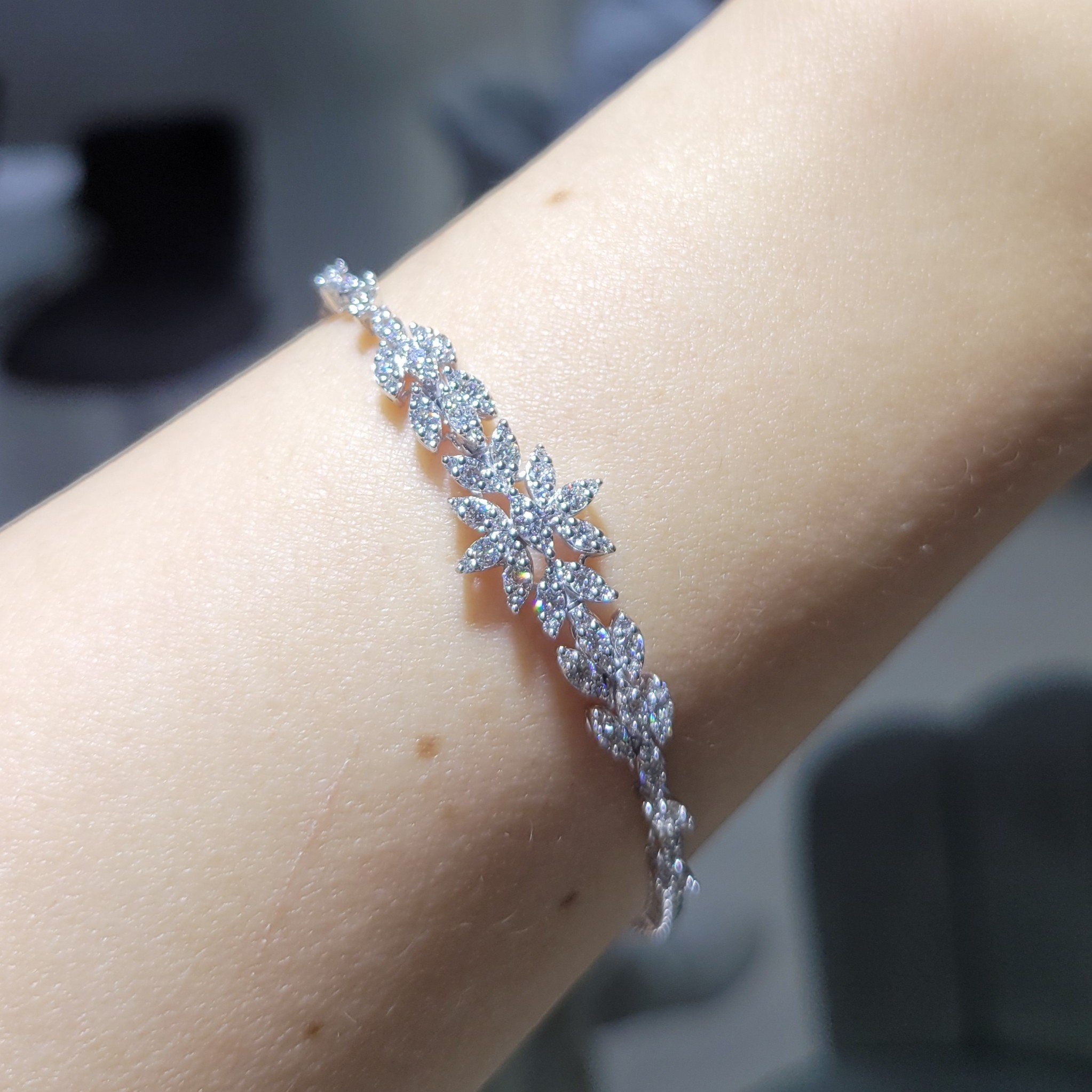 Pırlanta 1,11 Ct Bileklik Bl01509