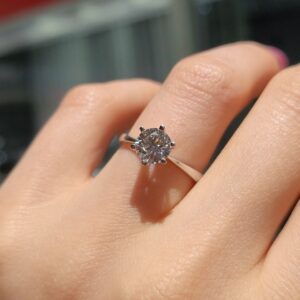 Pırlanta 1,13 Ct HRD Sertifikal Tektaş Yüzük YZ10680