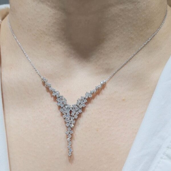 Pırlanta 2,03 Ct Kolye KL03055