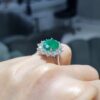 Pırlanta 4,53 Ct Pırlanta & Zümrüt Yüzük ZL03269-2