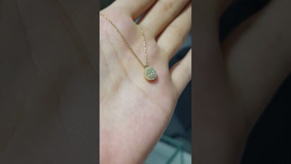 Pırlanta 0,19 Ct Kolye ürün videosu