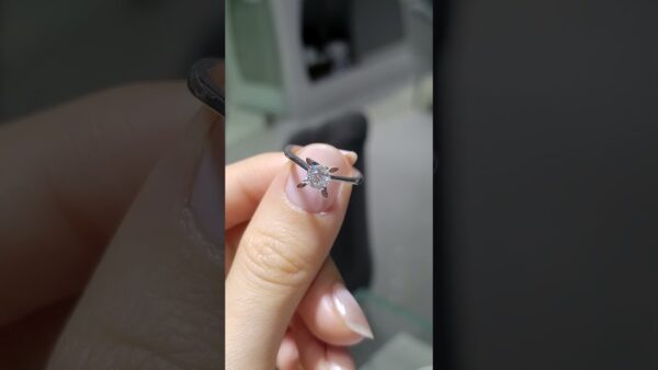 0.50 Ct HRD-Certified Solitaire Diamond Ring product video
