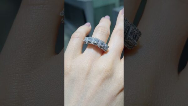 0.89 Ct Baguette Diamond Ring product video