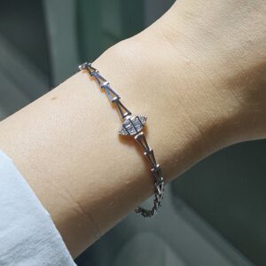 Pırlanta 0,22 Ct Baget Bileklik BL01520