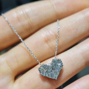 Pırlanta 0,33 Ct Kalp Kolye KL03060