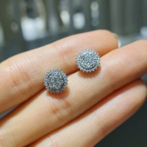 Pırlanta 0,66 Ct Coronet Küpe Zl03259
