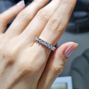 Pırlanta 0,81 Ct Yarımtur Yüzük YZ11034
