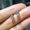 Pırlanta 1,00 Ct GIA Sertifikalı D Renk Tektaş Küpe KP03142