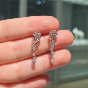 Pırlanta 1,02 Ct Küpe KP03143