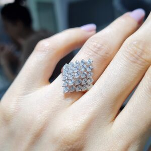 Pırlanta 2,14 Ct Damla Yüzük YZ11073