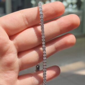 Pırlanta 5,39 Ct Suyolu Bileklik BL01514