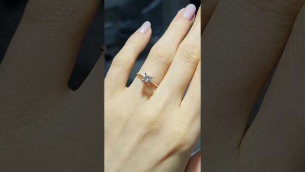 0.30 Ct HRD-Certified Solitaire Diamond Ring product video
