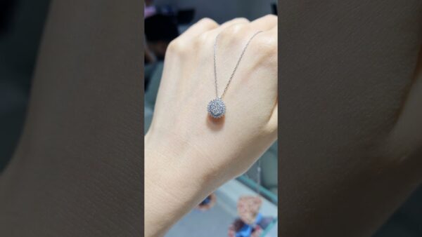 Pırlanta 0,33 Ct Coronet Kolye ürün videosu