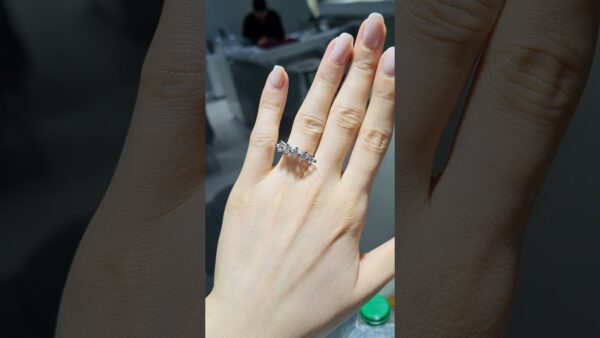 0.70 Ct Five-Stone Diamond Ring product video