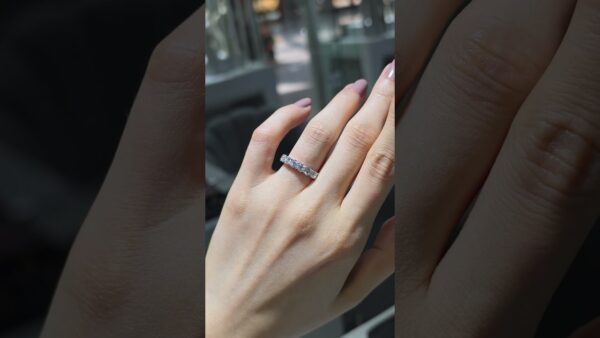 1.70 Ct Half-Eternity Diamond Ring product video