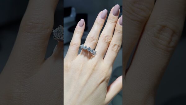 2.31 Ct GIA-Certified Wire-Prong Five-Stone Diamond Ring product video