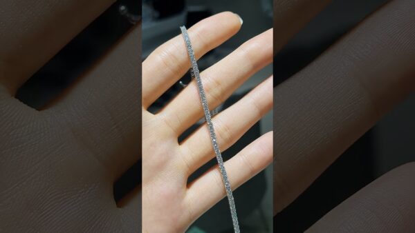3.28 Ct Wire-Prong Tennis Diamond Bracelet product video
