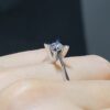 Pırlanta 0,46 Ct GIA Sertifikalı Tektaş Yüzük YZ11106-2